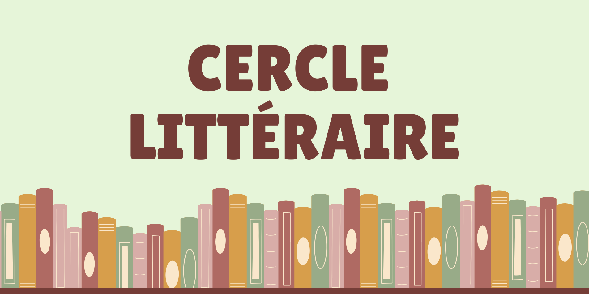 Cercle littéraire - octobre