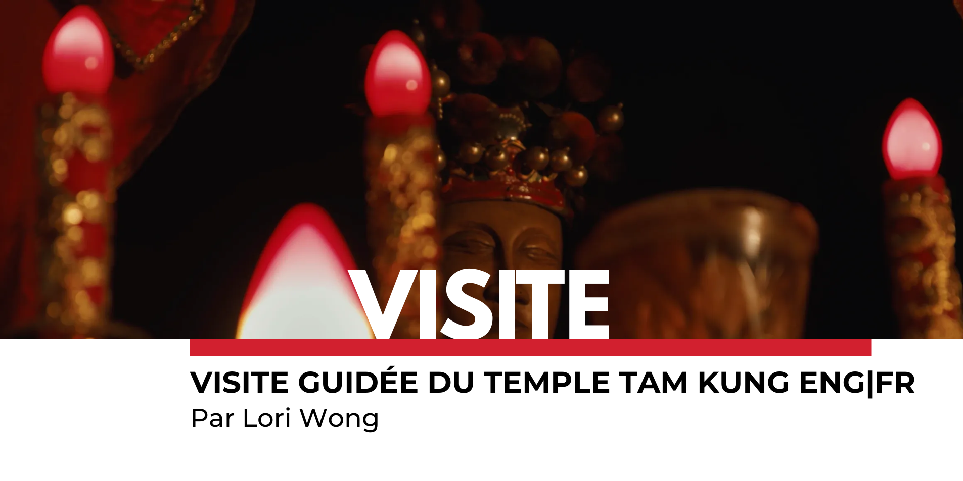 Visite guidée: Tam Kung Temple